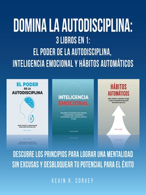 cover image of Domina la autodisciplina